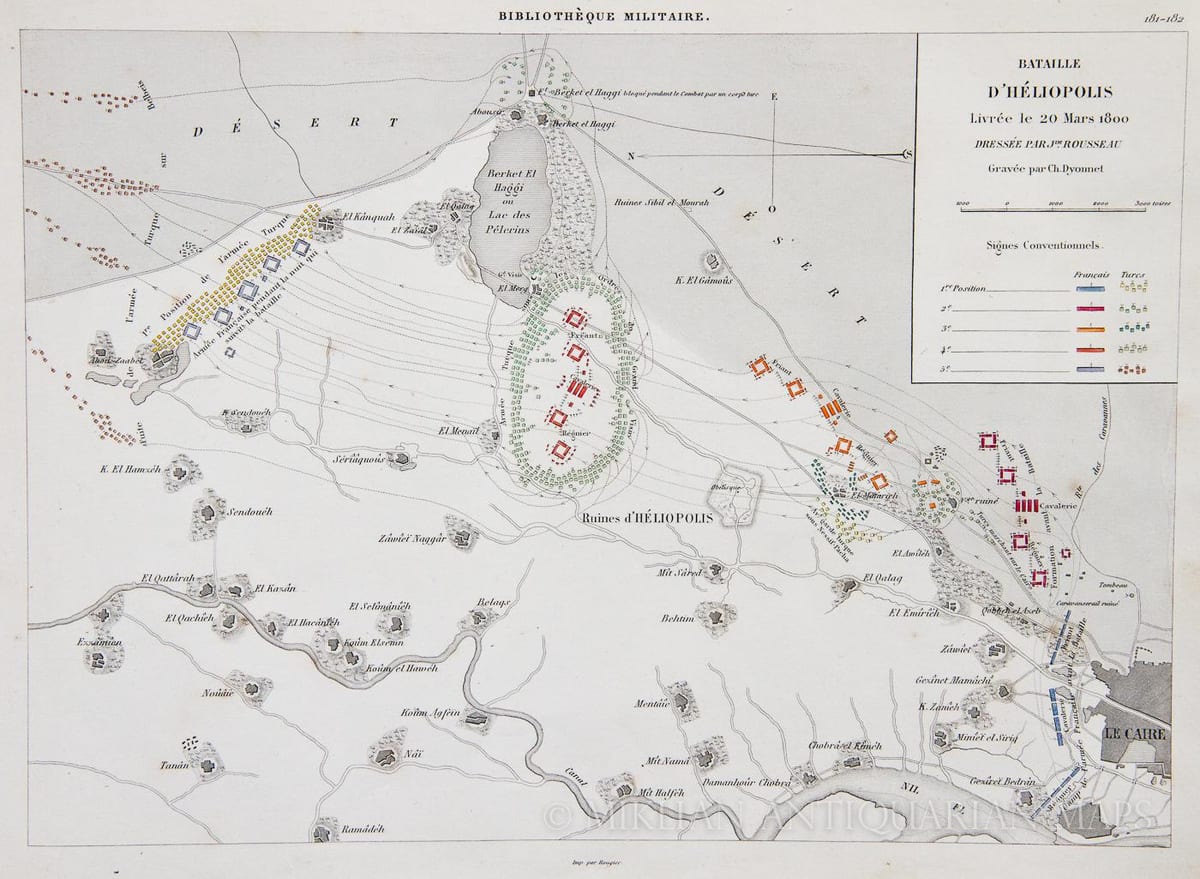 Mapa heliopolis, káhira