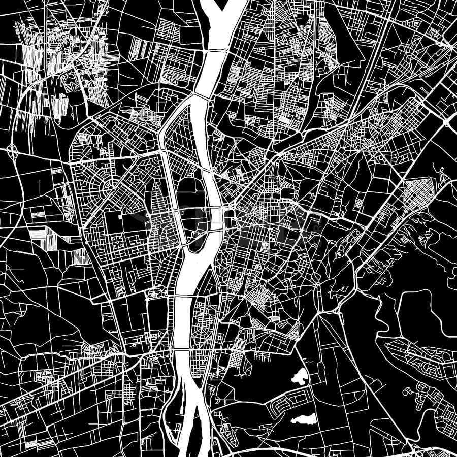 Mapa centre káhiry