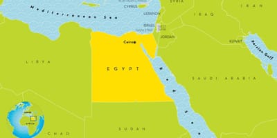 Afrika mapa káhire